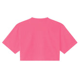 Comme Des Fuckdown Fuchsia Cotton Women T-Shirt